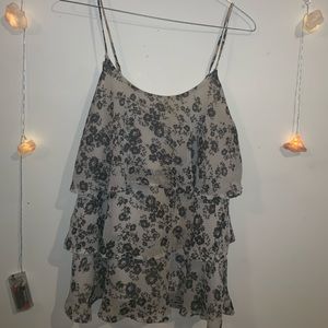 Black and White blouse